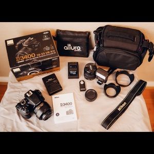 Nikon D3400 & Extras